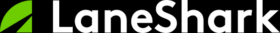 LaneShark logo black background