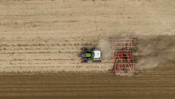 Fendt Gen 7 birds eye view