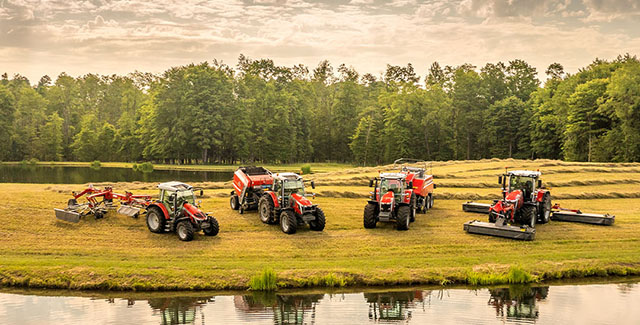 Massey Ferguson full lineup tractors